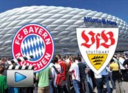 บาเยิร์น -vs- สตุ๊ตการ์ต Bayern Munich	1 - 0	 VfB Stuttgart  ไฮไลท์ฟุตบอล
