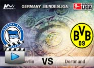 แฮร์ธ่า เบอร์ลิน -vs- ดอร์ทมุนด์  Hertha Berlin 0-4 Borussia Dortmund  ไฮไลท์ฟุตบอล