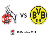 โคโลญจน์ -vs- ดอร์ทมุนด์  , Köln 2-1 Borussia Dortmund