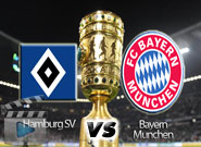 ฮัมบูร์ก -vs- บาเยิร์น Hamburger SV 1-3  Bayern Munich