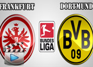 แฟร้งค์เฟิร์ต -vs- ดอร์ทมุนด์ , Eintracht Frankfurt 2-0 Borussia Dortmund